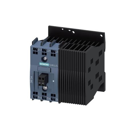 3RF3416-2BB06 - 3RF3416-2BB06 SIEMENS Solid-state contactor 3-phase 3RF3 AC 53 / 16 A / 40 °C 48-600 V / 24 V DC 2-phase con..