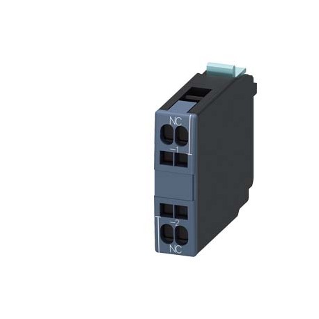 3RH1921-2CA01 - 3RH1921-2CA01 SIEMENS front-side auxiliary switch, 1 NC contact, spring-type terminal, for contactors 3RT1