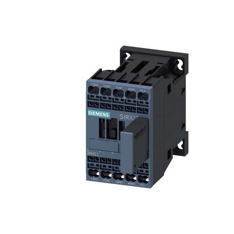 3RH2122-2QB40 - 3RH2122-2QB40 SIEMENS Coupling contactor relay, 2 NO + 2 NC, 24 V DC, 0.7 ... 1.25* US, with varistor plugge..