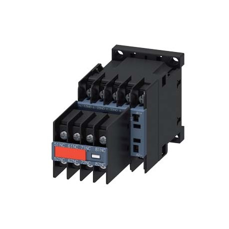 3RH2244-4BN40 - 3RH2244-4BN40 SIEMENS contactor relay, 4 NO + 4 NC, 250 V DC, size S00, ring cable lug connection, captive a..