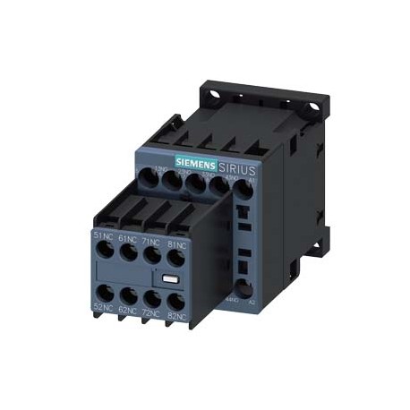 3RH2344-1AF00 - 3RH2344-1AF00 SIEMENS Contactor relay, 4 NO + 4 NC, 110 V AC, 50 / 60 Hz, Size S00, screw terminal, Removabl..