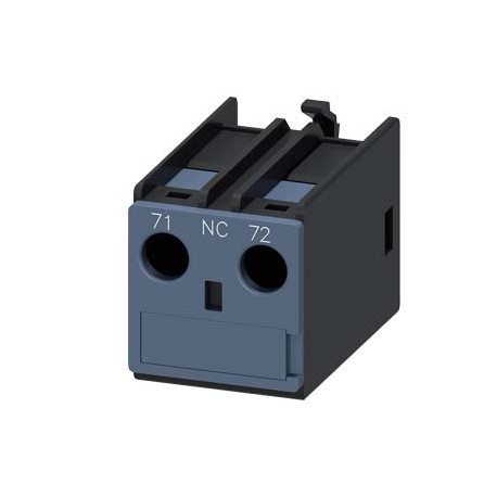 3RH2911-1AA01 - 3RH2911-1AA01 SIEMENS Auxiliary switch on the front, 1 NC Current path 1 NC Connection from top for 3RH and ..