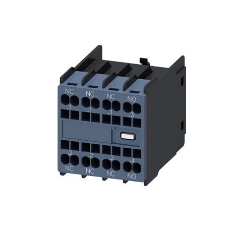 3RH2911-2HA13 - 3RH2911-2HA13 SIEMENS Auxiliary switch on the front, 1 NO + 3 NC Current path 1 NC, 1 NC, 1 NC, 1 NO for 3RH..