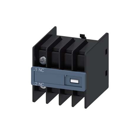 3RH2911-4HA01 - 3RH2911-4HA01 SIEMENS Auxiliary switch on the front, 1 NC Current path 1 NC for 3RH and 3RT Ring cable lug c..