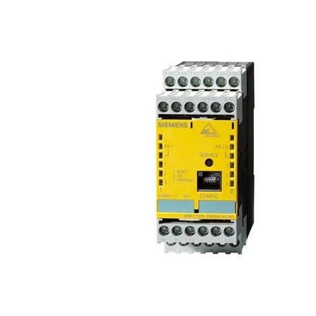 3RK1105-1BG04-4CA0 - 3RK1105-1BG04-4CA0 SIEMENS ASIsafe extended Safety monitor 2 F-RO with integrated safe slave 2 enabling circ..