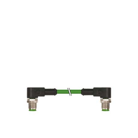 3RK1902-2NB30 - 3RK1902-2NB30 SIEMENS Bus cable for PROFINET assembled on both ends 4-core, shielded assembled with 2 x M12 ..