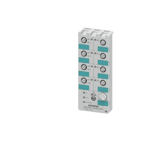 3RK2400-1DQ00-0AA3 - 3RK2400-1DQ00-0AA3 SIEMENS AS-i compact module K60 digital A/B slave, 4 DI/4 DQ, IP67 4 x input, maximum 200..