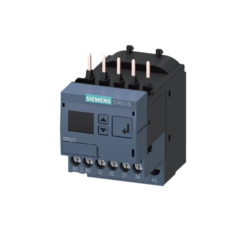 3RR2241-1FW30 - 3RR2241-1FW30 SIEMENS Monitoring relay, can be mounted to Contactor 3RT2, Size S00 standard, digitally adjus..