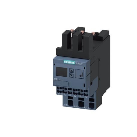 3RR2242-2FA30 - 3RR2242-2FA30 SIEMENS Monitoring relay, can be mounted to Contactor 3RT2, Size S0 standard, digitally adjust..