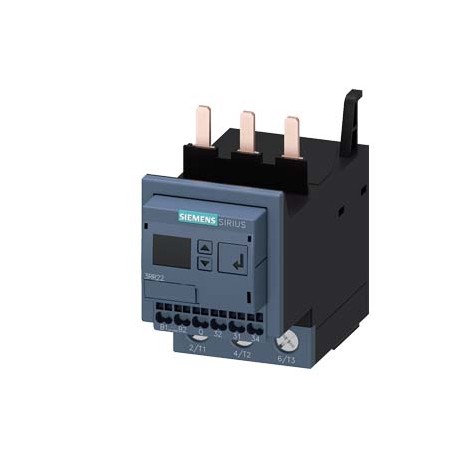 3RR2243-3FW30 - 3RR2243-3FW30 SIEMENS Monitoring relay, can be mounted to Contactor 3RT2, Size S2 standard, digitally adjust..