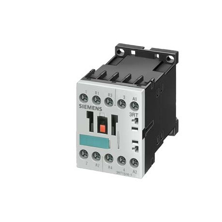 3RT1516-1AH00 - 3RT1516-1AH00 SIEMENS CONTACTOR, AC-3 4 KW/400 V, AC-1 18 A, CC 48 V 50/60 HZ, 4-POLE, 2 NO + 2 NC, SIZE S0..