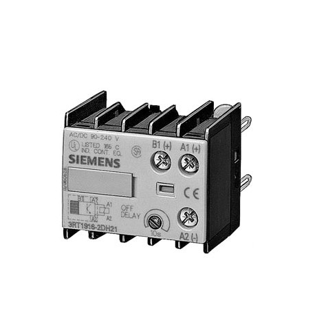 3RT1916-2DH31 - 3RT1916-2DH31 SIEMENS ELECTRONIC TIME RELAY WITH SEMICONDUCTOR OUTPUT, TIME RANGE 5...100S, 90...240 V AC/D..