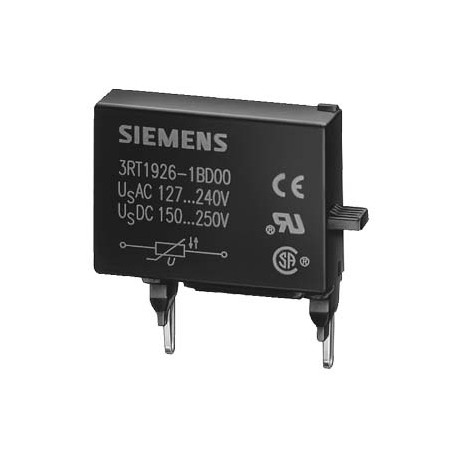 3RT1926-1BE00 - 3RT1926-1BE00 SIEMENS Varistor 240 ... 400 V AC, surge suppressor, for mounting to contactor Size S0...S3 ! ..