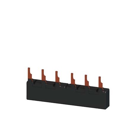 3RT1926-4CC20 - 3RT1926-4CC20 SIEMENS 3-PHASE BUSBAR, F. 2 CONTACTORS, SIZE S0 MODULAR SPACING: 45 MM