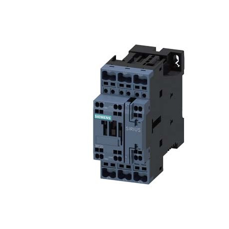 3RT2024-2BB40 - 3RT2024-2BB40 SIEMENS power contactor, AC-3 12 A, 5.5 kW / 400 V 1 NO + 1 NC, 24 V DC 3-pole, Size S0 Spring..