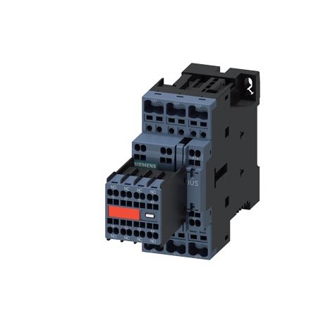 3RT2025-2BB44-3MA0 - 3RT2025-2BB44-3MA0 SIEMENS Power contactor, AC-3 17 A, 7.5 kW / 400 V 2 NO + 2 NC, 24 V DC, 3-pole, Size S0 ..