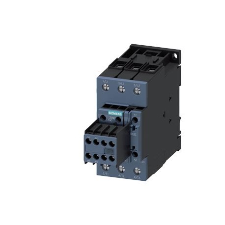 3RT2035-1KB44 - 3RT2035-1KB44 SIEMENS power contactor, AC-3 40 A, 18.5 kW / 400 V 2 NO + 2 NC, 24 V DC with varistor, 3-pole..