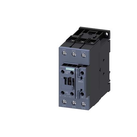 3RT2036-1AL20 - 3RT2036-1AL20 SIEMENS power contactor, AC-3 50 A, 22 kW / 400 V 1 NO + 1 NC, 230 V AC 50 / 60 Hz, 3-pole, Si..