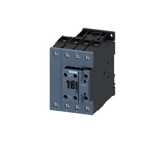 3RT2535-1AF00 - 3RT2535-1AF00 SIEMENS Contactor, 2NO + 2NC, AC-3, 18.5 kW, 110 V AC, 50 Hz, 4-pole, 2NO + 2NC, Size S2, Scre..