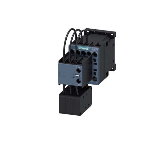 3RT2617-1AB05 - 3RT2617-1AB05 SIEMENS Capacitor contactor, AC-6b 12.5 kVAr, / 400 V 2 NC, 24 V AC, 50/60 Hz 3-pole, Size S00..