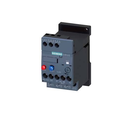 3RU2116-1AB1 - 3RU2116-1AB1 SIEMENS Overload relay 1.1...1.6 A Thermal For motor protection Size S00, Class 10 Stand-alone ..