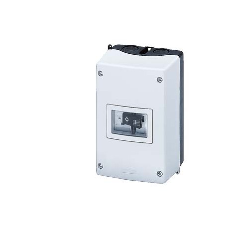3RV1913-1DA00 - 3RV1913-1DA00 SIEMENS Molded-plastic enclosure for surface mounting Degree of protection IP55 with N and PE ..