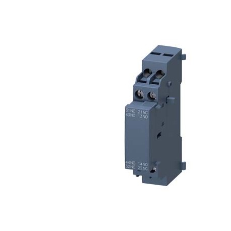 3RV2901-1J - 3RV2901-1J SIEMENS Auxiliary switch can be mounted on the side 2 NO+2 NC screw terminal for circuit breaker ..