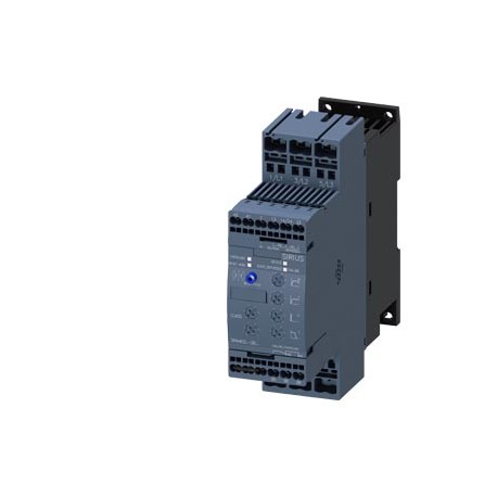 3RW4026-2BB04 - 3RW4026-2BB04 SIEMENS SIRIUS soft starter S0 25 A, 11 kW/400 V, 40 °C 200-480 V AC, 24 V AC/DC spring-type t..