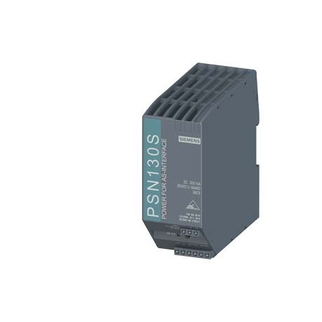 3RX9512-0AA00 - 3RX9512-0AA00 SIEMENS PSN130S 4 A 120 V/230 V AC IP20 Power supply unit 30 V, for AS-i without AS-i data dec..