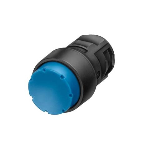 3SB2000-0LF01 - 3SB2000-0LF01 SIEMENS Pushbutton, 16 mm, round, plastic, blue, pushbutton, raised