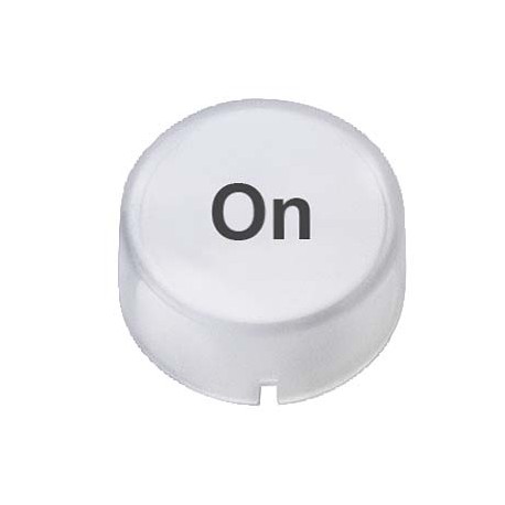 3SB2901-5EB - 3SB2901-5EB SIEMENS Insert cap for pushbutton and illuminated pushbutton raised, clear with black font, with..