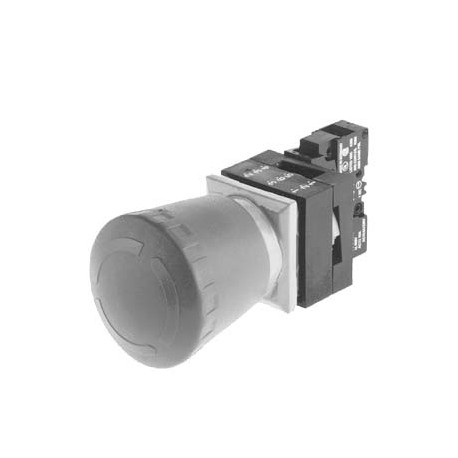 3SB3301-1HA20 - 3SB3301-1HA20 SIEMENS 26X26MM PLASTIC SQUARE COMPLETE UNIT COMBINATION: EMERGEN.-STOP MUSHR.PUSHB. 40MM LAT..