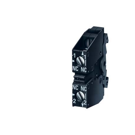 3SB3400-0H - 3SB3400-0H SIEMENS ACTUATOR-/INDICATOR COMPONENT CONTACT BLOCK WITH 2 CONTACTS SCREW TERMINAL, 1NO LEADING,..