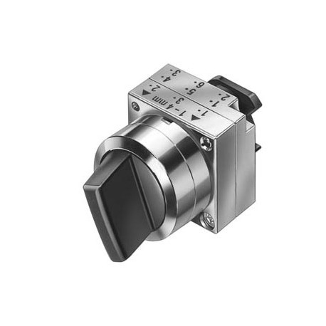 3SB3501-2GA71-0PA0 - 3SB3501-2GA71-0PA0 SIEMENS 22MM METAL ROUND ACTUATOR: SELECTOR SWITCH RIGHT LATCH.,LE.MOMEN.CONT.TYPE 3 SWI..