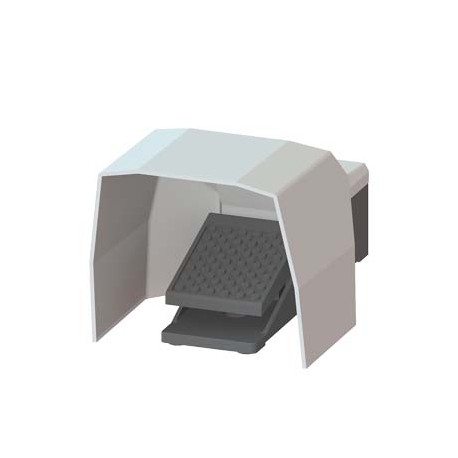3SE2902-0AA20 - 3SE2902-0AA20 SIEMENS Momentary-contact foot switch, 1-pedal With cover, without latching Metal enclosure IP..