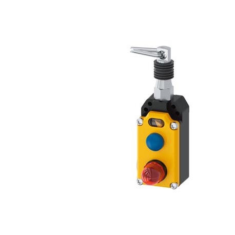 3SE7150-1BH04 - 3SE7150-1BH04 SIEMENS Safety cable-operated switch Metal enclosure, 2 xM20x1.5 with yellow cover with latchi..