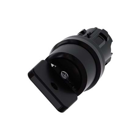 3SU1000-4HF11-0AA0 - 3SU1000-4HF11-0AA0 SIEMENS Key-operated switch O.M.R, 22 mm, round, plastic, lock number 73034, black, with ..