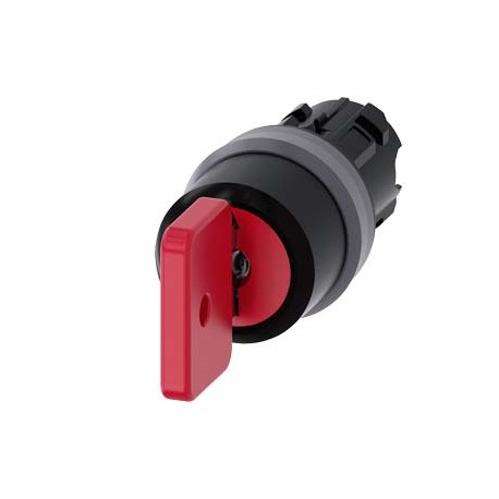 3SU1030-4FL01-0AA0 - 3SU1030-4FL01-0AA0 SIEMENS Key-operated switch O.M.R, 22 mm, round, plastic with metal front ring, lock numb..