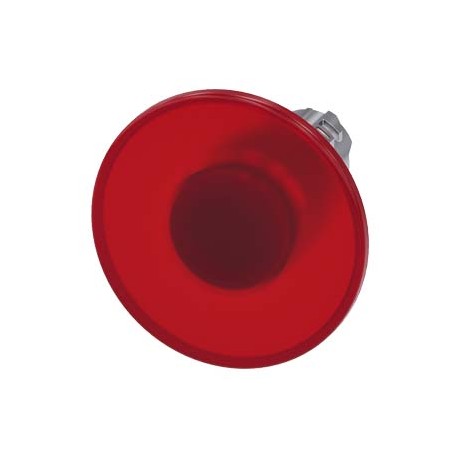 3SU1051-1CA20-0AA0 - 3SU1051-1CA20-0AA0 SIEMENS Illuminated mushroom pushbutton, 22 mm, round, metal, shiny, red, 60 mm, latching..
