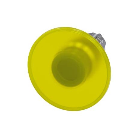 3SU1051-1CD30-0AA0 - 3SU1051-1CD30-0AA0 SIEMENS Illuminated mushroom pushbutton, 22 mm, round, metal, shiny, yellow, 60 mm, momen..