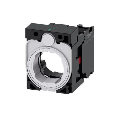 3SU1500-1AA10-1CA0 - 3SU1500-1AA10-1CA0 SIEMENS Holder for 3 modules, plastic, 1 NC, screw terminal