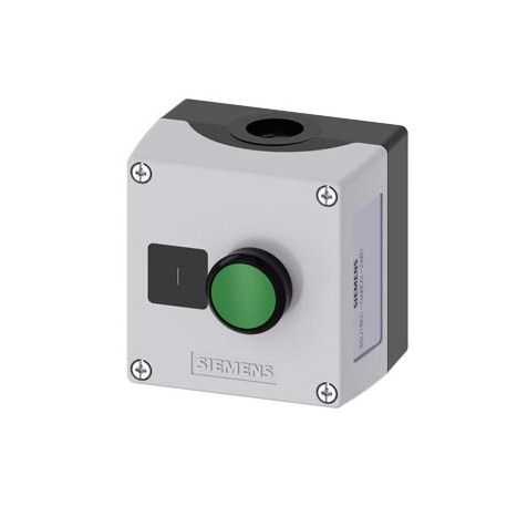 3SU1801-0AB00-2AB1 - 3SU1801-0AB00-2AB1 SIEMENS Enclosure for command devices, 22 mm, round, Enclosure material plastic, enclosur..