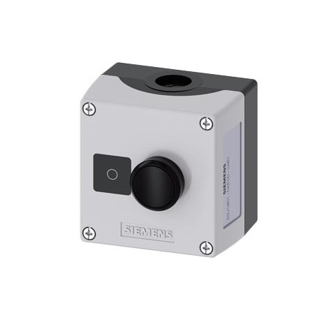 3SU1801-0AE00-2AB1 - 3SU1801-0AE00-2AB1 SIEMENS Enclosure for command devices, 22 mm, round, Enclosure material plastic, enclosur..