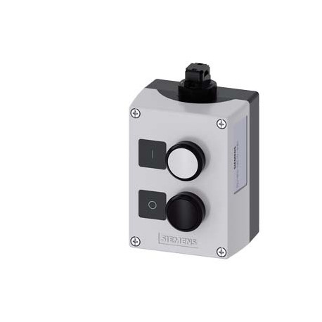 3SU1802-0AC10-4HB1 - 3SU1802-0AC10-4HB1 SIEMENS AS-Interface enclosure for command devices, 22 mm, round, Enclosure material plas..