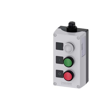 3SU1803-0AB10-4HB1 - 3SU1803-0AB10-4HB1 SIEMENS AS-Interface enclosure for command devices, 22 mm, round, Enclosure material plas..