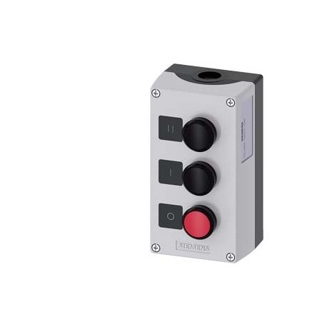 3SU1803-0AD00-2AB1 - 3SU1803-0AD00-2AB1 SIEMENS Enclosure for command devices, 22 mm, round, Enclosure material plastic, enclosur..