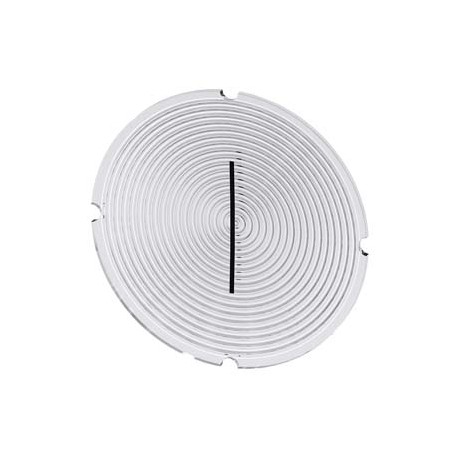 3SU1900-0AB71-0QB0 - 3SU1900-0AB71-0QB0 SIEMENS Inscription plate for illuminated pushbutton, round, milky with black font, with ..