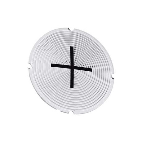 3SU1900-0AB71-0QX0 - 3SU1900-0AB71-0QX0 SIEMENS Inscription plate for illuminated pushbutton, round, milky with black font, with ..