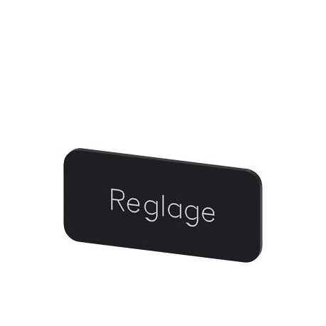 3SU1900-0AC16-0GP0 - 3SU1900-0AC16-0GP0 SIEMENS labeling plate for snapping on or gluing on label holder, label size 12.5 x 27 mm..