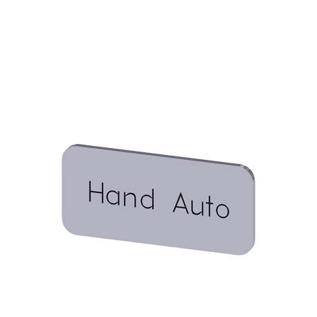 3SU1900-0AC81-0DB0 - 3SU1900-0AC81-0DB0 SIEMENS Labeling plate for snapping on or gluing, on label holder, label size 12.5x27 mm,..